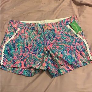 NWT Lilly Pulitzer Size 12 Shorts